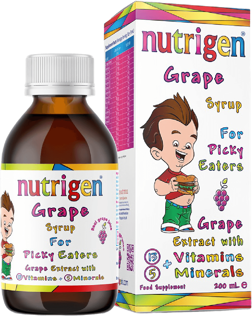 NUTRIGEN GRAPE SYRUP 200ML